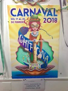 Cartel oficial del Carnaval de Chipiona 2018